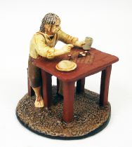 Le Seigneur des Anneaux - Eaglemoss - #145 Hobbit joueur d\'echecs à Hobbitebourg