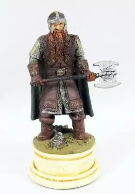 Le Seigneur des Anneaux - Eaglemoss Chess Set n�1 - Gimli (Pion Blanc)