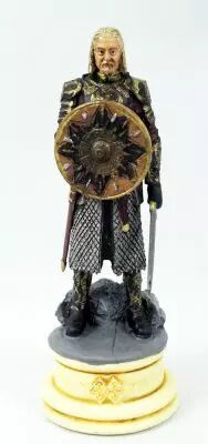 Le Seigneur des Anneaux - Eaglemoss Chess Set n�1 - Theoden (Cavalier Blanc)