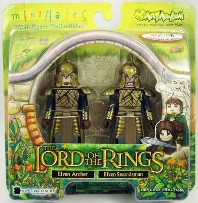 Le Seigneur des Anneaux - Minimates - Elfe archer & Elfe � l\'�p�e