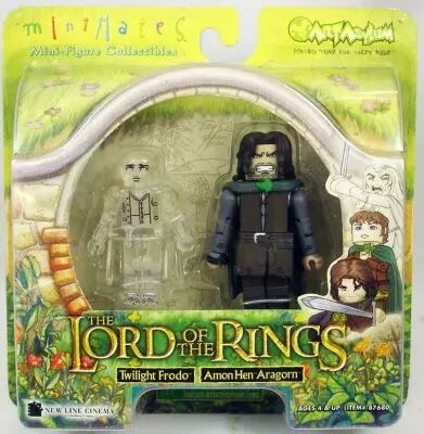 Le Seigneur des Anneaux - Minimates - Frodon Spectral & Aragorn � Amon Hen