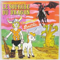 Le Sourire du Dragon - Disque 45T - Générique du feuilleton TV - AB Productions1987