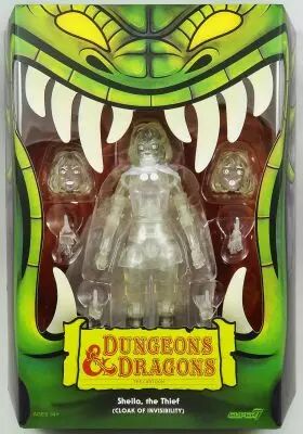 Le Sourire du Dragon (Dungeons & Dragons) - Super7 Ultimates - Sheila la Voleuse \ Cape d\'invisibilit�\ 
