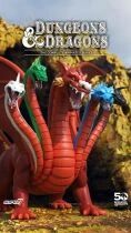 Le Sourire du Dragon (Dungeons & Dragons) - Super7 Ultimates - Tiamat le Dragon à Cinq Têtes