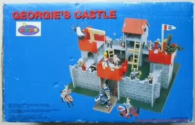 Le Toy Van Papo TV211 - Moyen-Age - Ch�teau Fort Georgie\'s Castle Neuf Boite