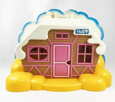 Boîte Présentoir PVC Le Village Dans Les Nuages - Ceji 1982 - Vintage Casimir
