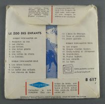 Le Zoo des Enfants - Pochette de 3 View Master 3-D