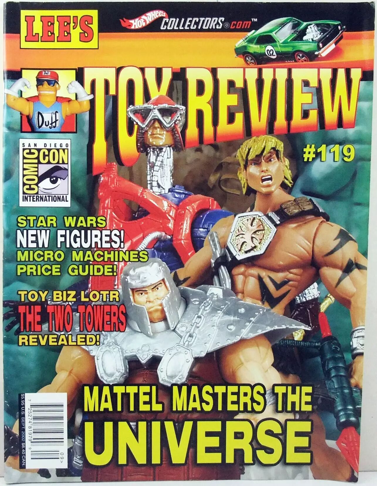 Lee's Action Figure News & Toy Review Magazine n°119 (Septembre 2002)