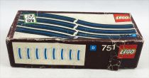 LEGO  Ref.751 \ D\  - 8 Curved 12V Conducting Rails