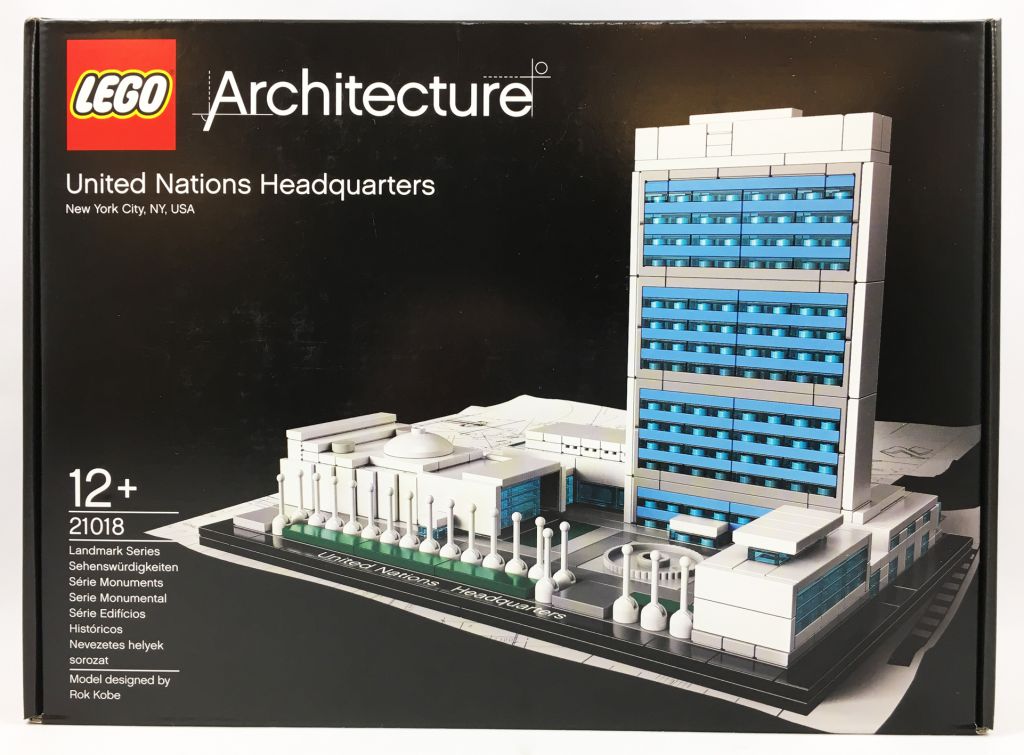 gammelklog cowboy status LEGO Architecture Ref.21018 - United Nations Headquarters