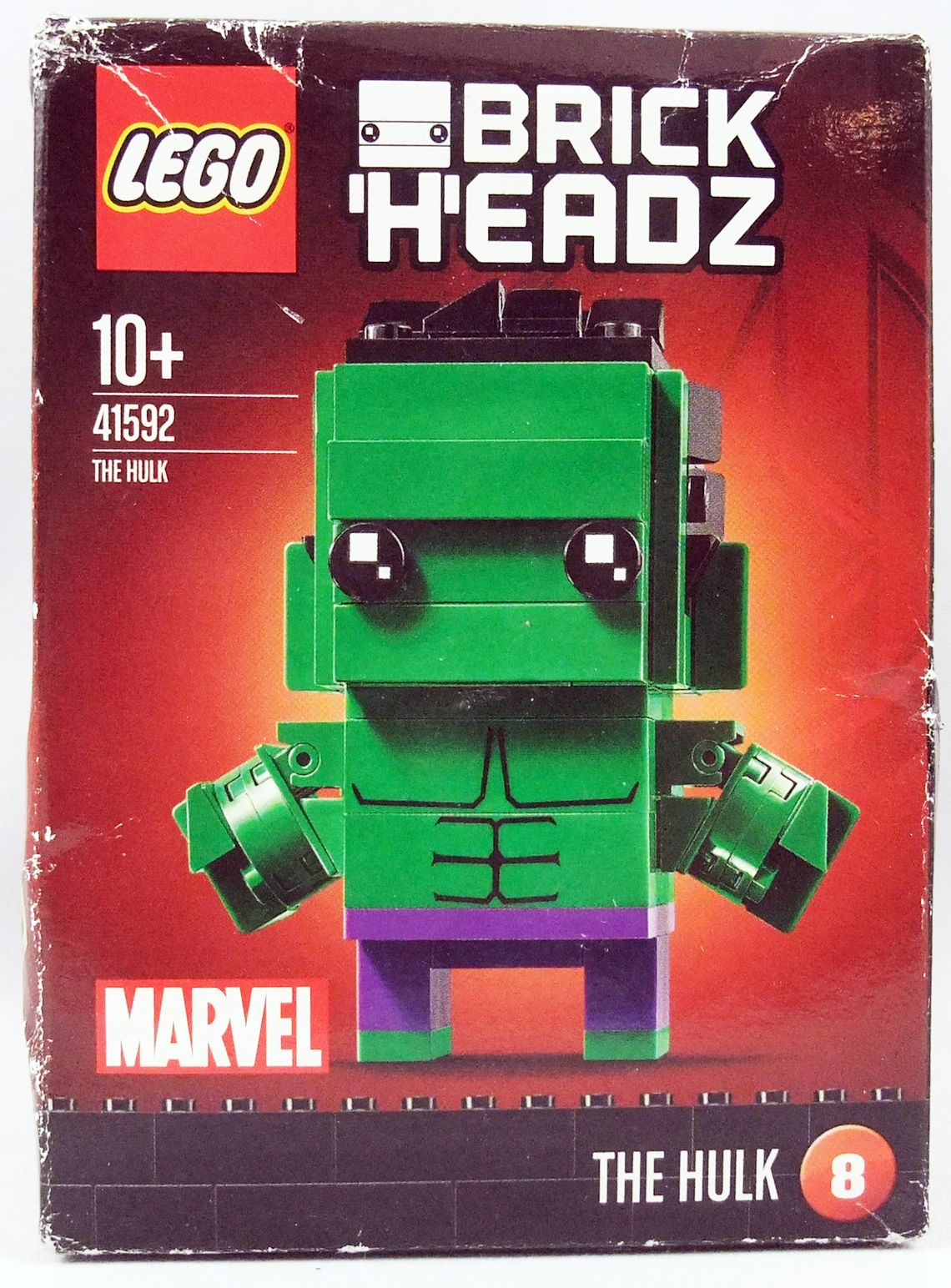 Dum kort Idol LEGO Brick Headz Ref.41592 - The Hulk (Avengers : Age of Ultron)