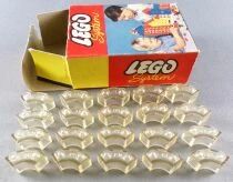 LEGO Ref.224 - Clear Curved Bricks - Half Circle