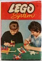 LEGO Ref.280 - Sloped Roof Bricks (Red)