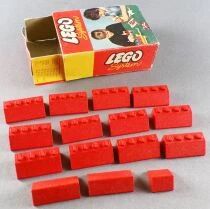 LEGO Ref.280 - Sloped Roof Bricks (Red)