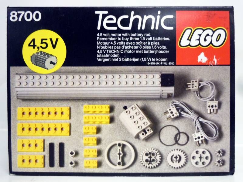 LEGO Technic Ref.8700 - Pack Moteur 4.5v pour Constructeur Expert