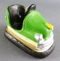 Lemax Crazy Cars Orange Bumper Car no Driver 5cm 2\  Resin