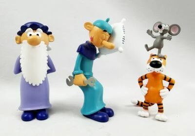 L�onard (Turk & De Groot) - PVC Figures Le Lombrad 2016 - L�onard The Genius & Basil The Disciple, Raoul the Cat & Bernadette