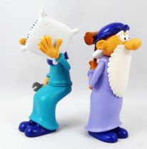 Léonard (Turk & De Groot) - PVC Figures Le Lombrad 2016 - Léonard The Genius & The Disciple