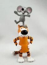 L&eacute;onard (Turk & DeGroot) - Figurines PVC Le Lombard 2016 - L&eacute;onard le G&eacute;nie, Basile Le Disciple, Raoul le Chat & Bernadette 