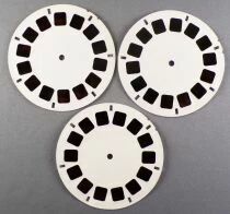 Les 101 Dalmatiens - 3 Disques View-Master 3D sans Pochette R&eacute;f. B 532-F