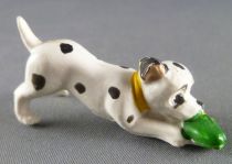 Les 101 dalmatiens - Figurine Jim - Chiot jouant avec une pantoufle (collier jaune)