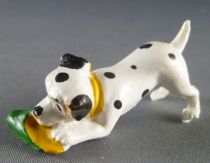 Les 101 dalmatiens - Figurine Jim - Chiot jouant avec une pantoufle (collier jaune)