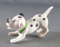 Les 101 dalmatiens - Figurine Jim - Chiot pret à bondir (collier vert)
