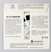 Les 101 Dalmatiens - View-Master (GAF) - Pochette de 3 disques (21 images stéréo)