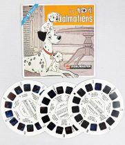 Les 101 Dalmatiens - View-Master (GAF) - Pochette de 3 disques (21 images stéréo)