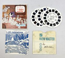 Les 101 Dalmatiens - View-Master (Sawyer\'s Inc.) - Pochette de 3 disques (21 images stéréo) et Livret