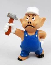 Les 3 petits cochons - Figurine pvc Comics Spain - Naf-Naf le ma&ccedil;on