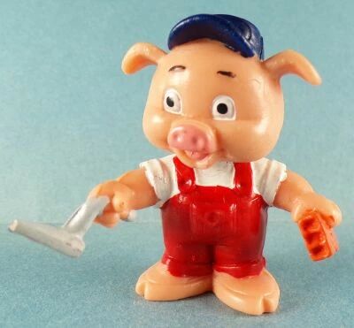 Les 3 Petits Cochons - Figurine Pvc Educo Baby - Naf Naf le Ma�on