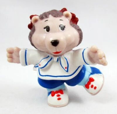 Les Amichaines (The Get-Along Gang) - Figurine PVC Tomy 1984 - Portia le H�risson