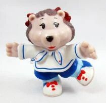 Les Amichaines (The Get-Along Gang) - Figurine PVC Tomy 1984 - Portia le Hérisson