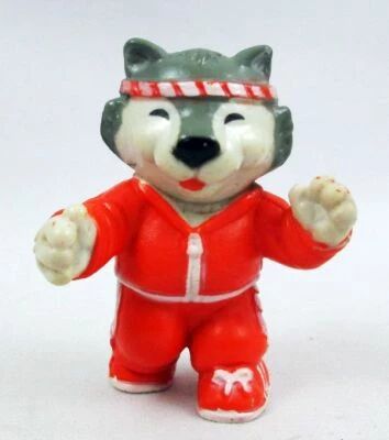 Les Amichaines (The Get-Along Gang) - Figurine PVC Tomy 1984 - Zipper le Chat