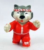 Les Amichaines (The Get-Along Gang) - Figurine PVC Tomy 1984 - Zipper le Chat