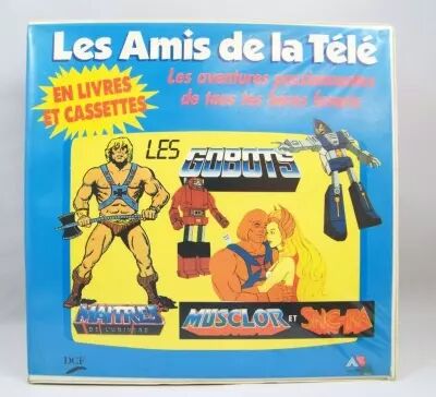 Les Amis de la T�l� - Coffret Livrets & Cassettes - AB Production - Maitre de l\'Univers, She-Ra & Gobots