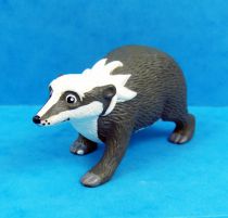 Les Animaux du Bois de Quat\'sous - Figurine PVC Hornby - Blaireau