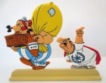 Les Archives d\'Asterix - Atlas - Figurines Métal n°2 - Obélix et Lucius Fleurdelotus