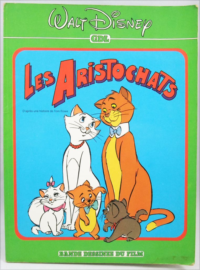 Les Aristochats - Bande dessinée du film - Editions GDL Walt Disney