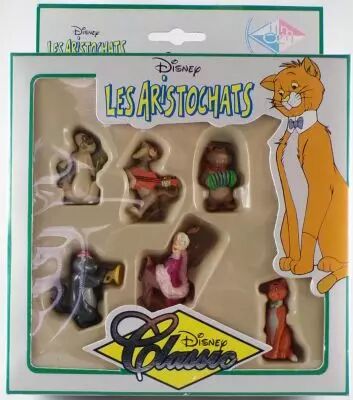Les Aristochats - Kid\'M Disney Classic - Coffret de 6 Figurines PVC Neuf