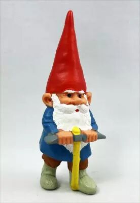 Les aventures de David le Gnome - Figurine PVC Star Toys - David avec une Pioche