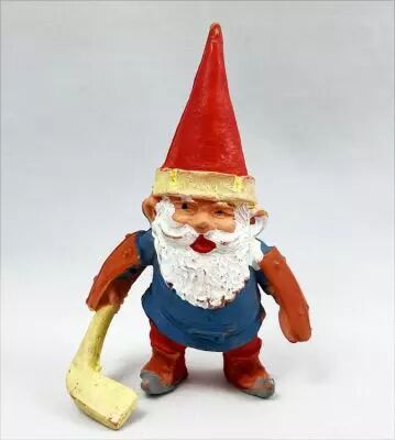 Les aventures de David le Gnome - Figurine PVC Star Toys - David le Gnome goal hockeyeur