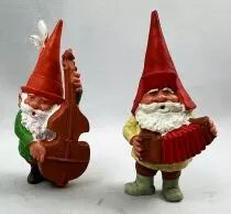 Les aventures de David le Gnome - Figurine PVC Star Toys - Ensemble Musical