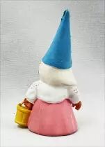 Les aventures de David le Gnome - Figurine PVC Star Toys - Lisa avec un seau (robe rose)