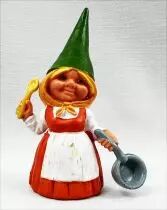 Les aventures de David le Gnome - Figurine PVC Star Toys - Susan cuisine (robe orange)