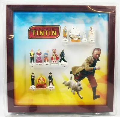 Les Aventures de Tintin - Coffret de 12 f�ves en porcelaine