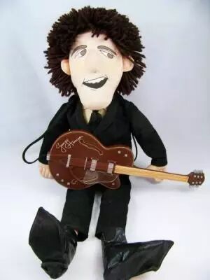 Les Beatles - Applause 1987 - George Harrison - Poup�e de Chiffon 60cm 