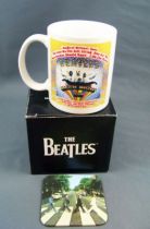 Les Beatles - Mug Céramique & Sous-Verre - Magical Mystery Tour 01