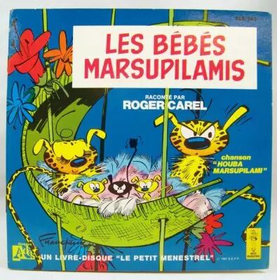 Les B�b� Marsupilamis - Histoire racont�e 45t - Disque Ad�s 1983